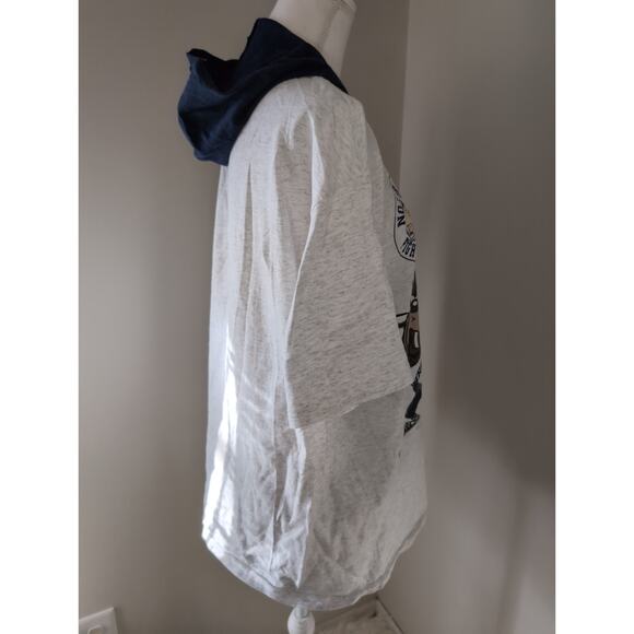 90s Looney Tunes Notre Dame college basketball vintage shirt Sz L - Picture 5 of 9